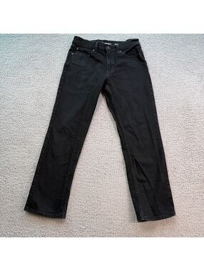 Goodfellow & Co Straight Fit Black Stretch Jeans Men's 30x30 Cotton Denim Pants